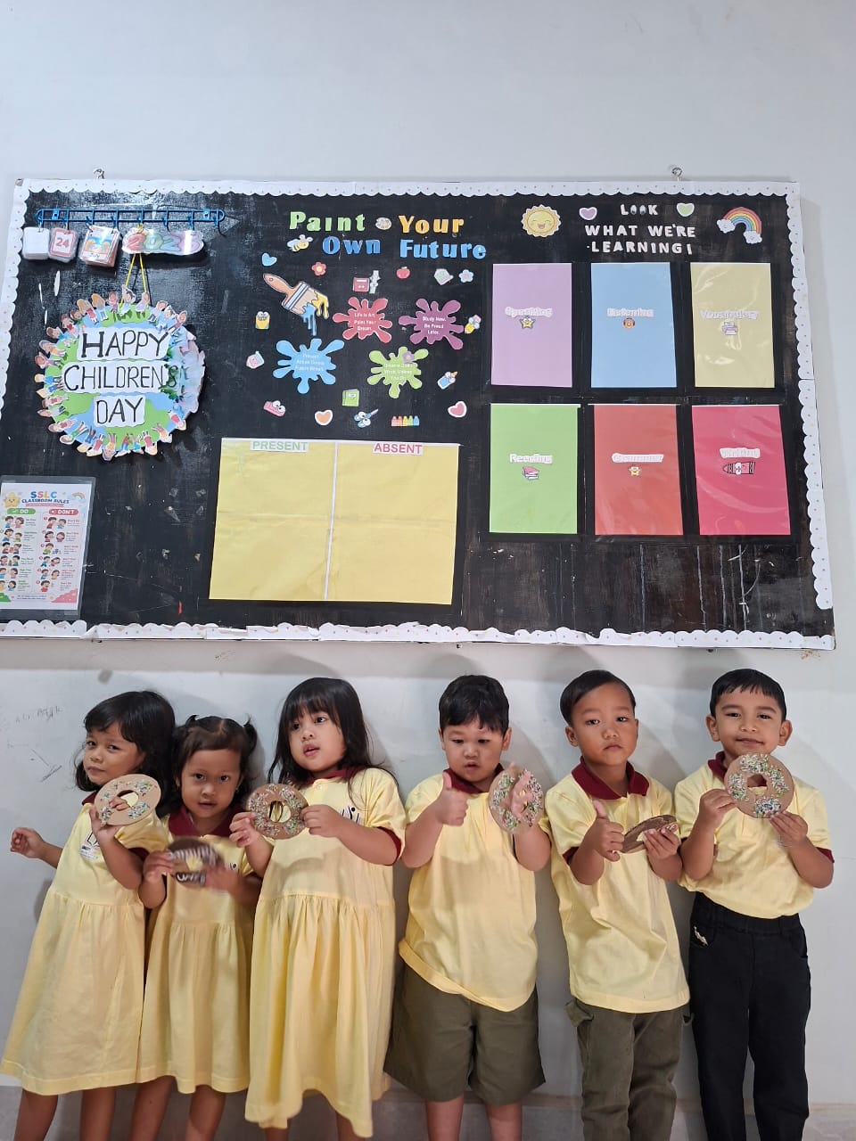 Kegiatan belajar di Smart Step Learning Center